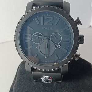 Fossil Chronograph Mens Quartz,Battery,Analog, Water Resist *Needs Battery*